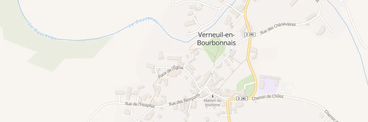 Plan du 5037 Le Bourg à Verneuil-en-Bourbonnais