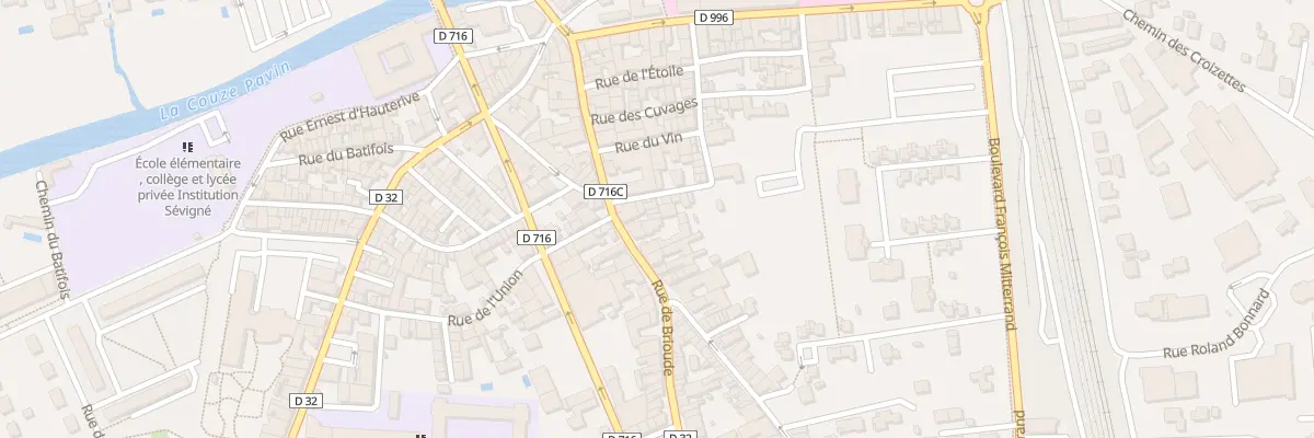 Plan du 39 Rue de Brioude à Issoire