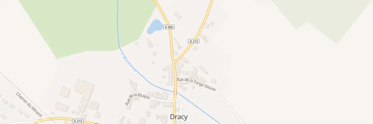 Plan du 2 Rue des Fours a Chaux à Dracy