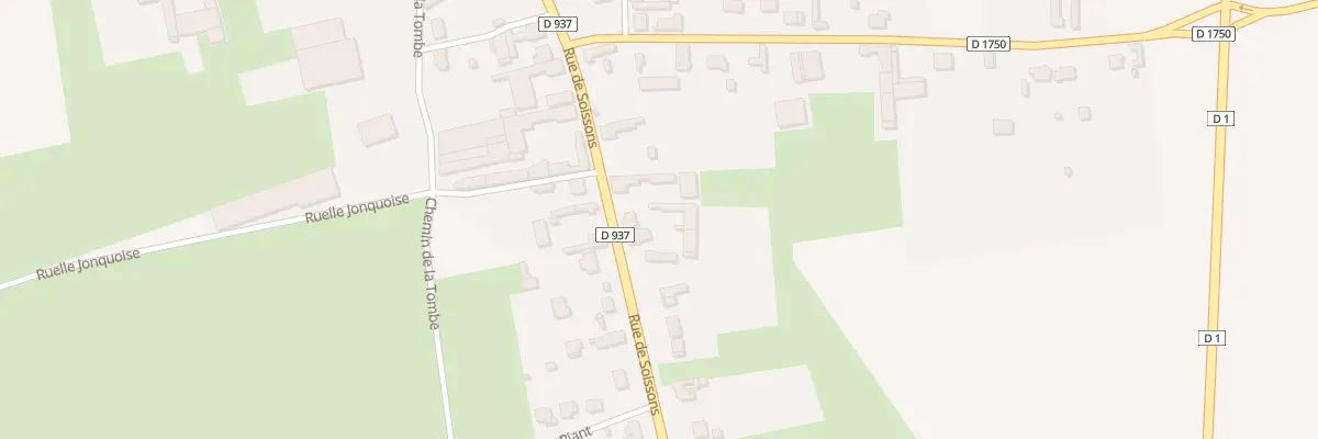 Plan du 41 Rue de Soissons à Pierremande