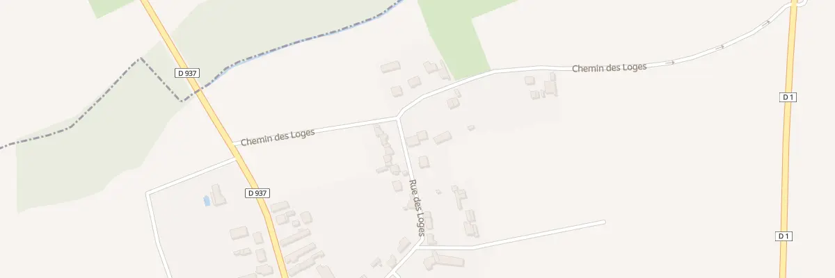 Plan du 18 Rue des Loges à Pierremande