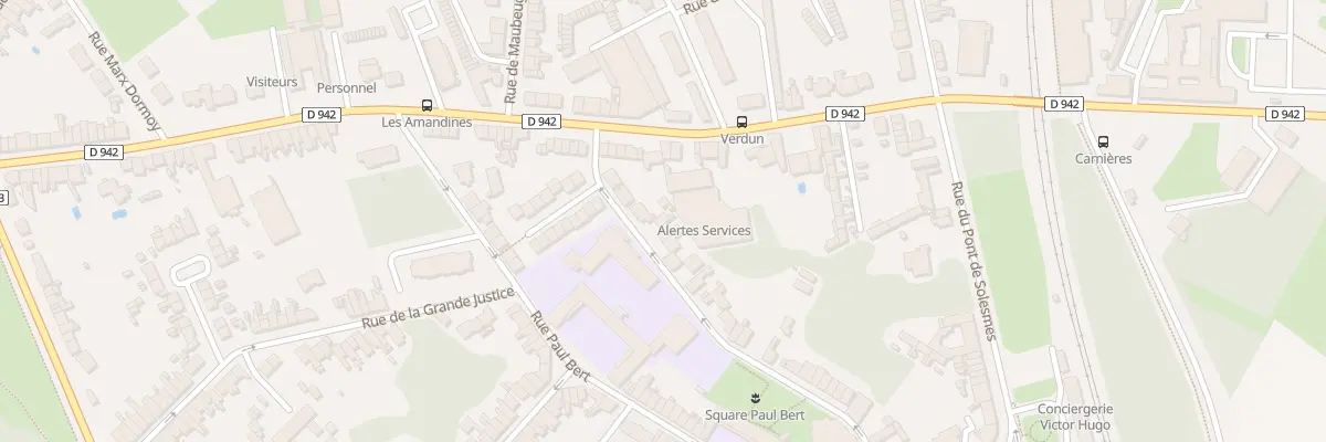 Plan du 46 Rue Sent de l’Eglise St Cloud à Cambrai