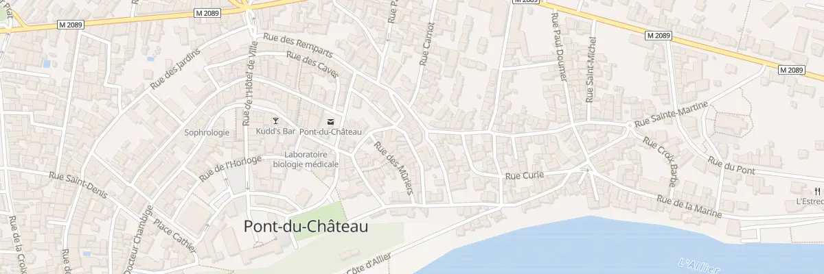 Plan du 13 Rue du Goulet à Pont-du-Château
