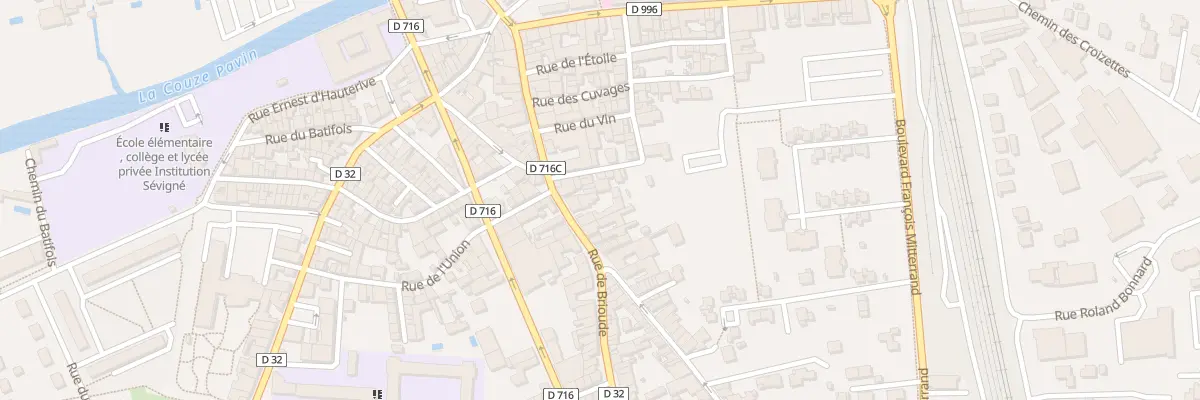 Plan du 41 Rue de Brioude à Issoire