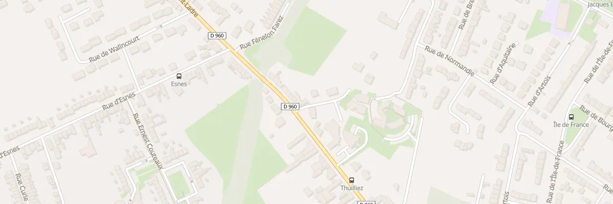 Plan du 235 Rue Saint-ladre à Cambrai
