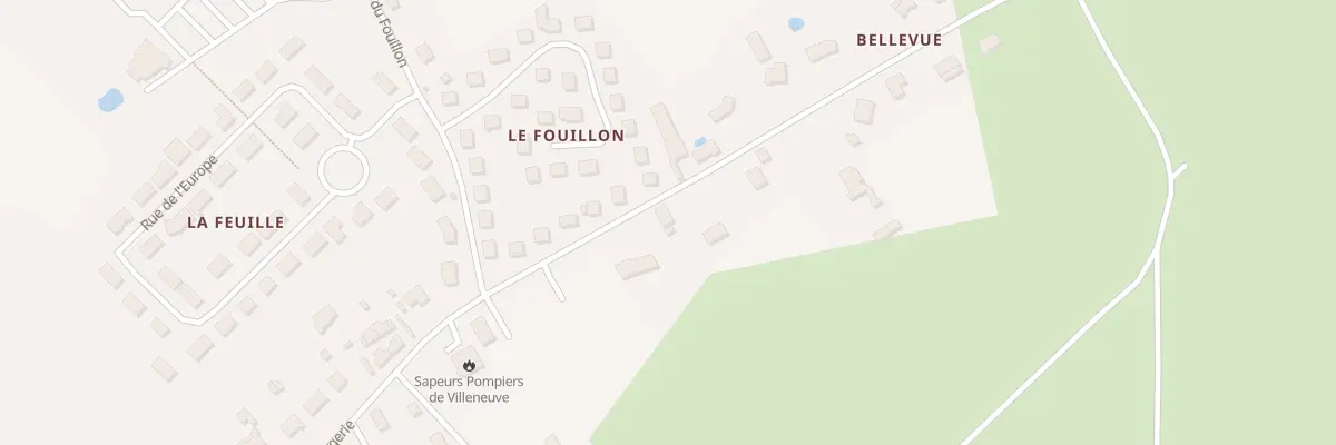 Plan du 23 Rue de la Bergerie à Villeneuve-sur-Allier