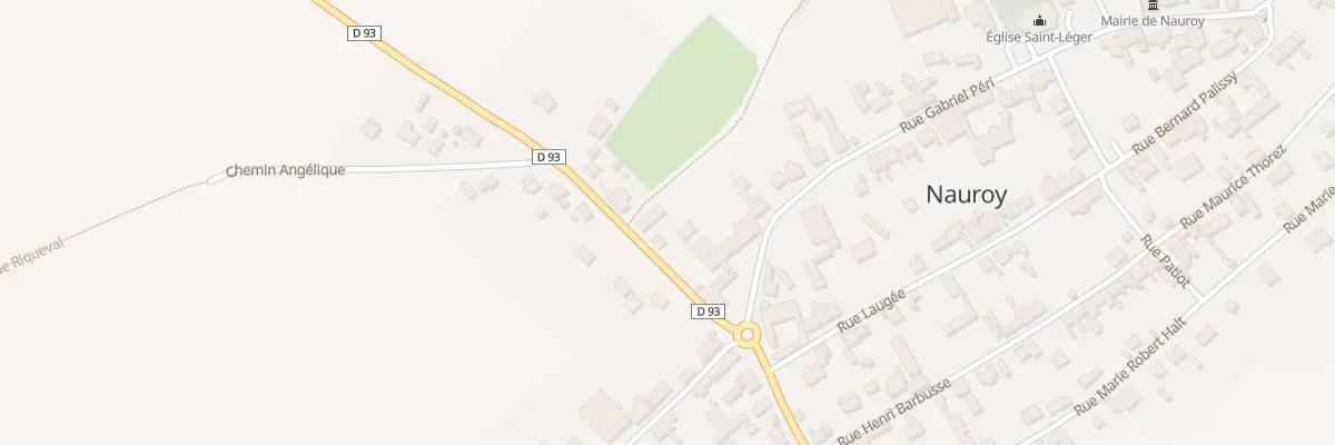 Plan du 4 Rue Lénine à Nauroy