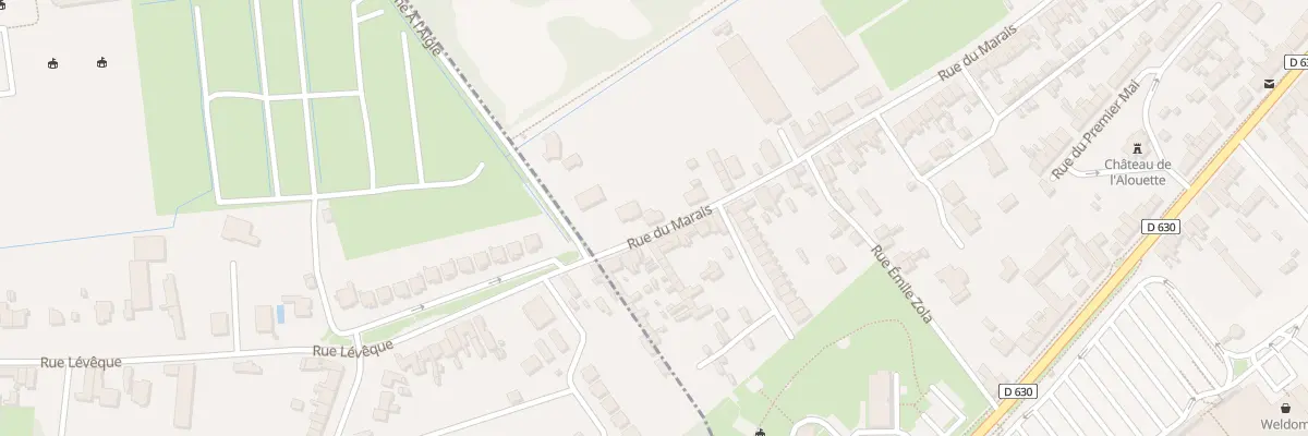 Plan du 3 Rue du Marais à Escaudœuvres