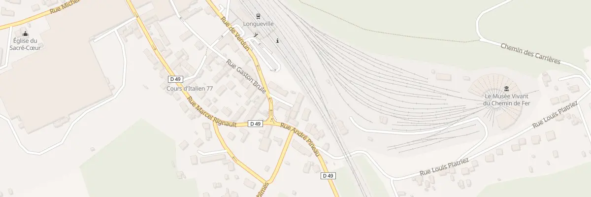 Plan du 4 Imp Gaston Brule à Longueville
