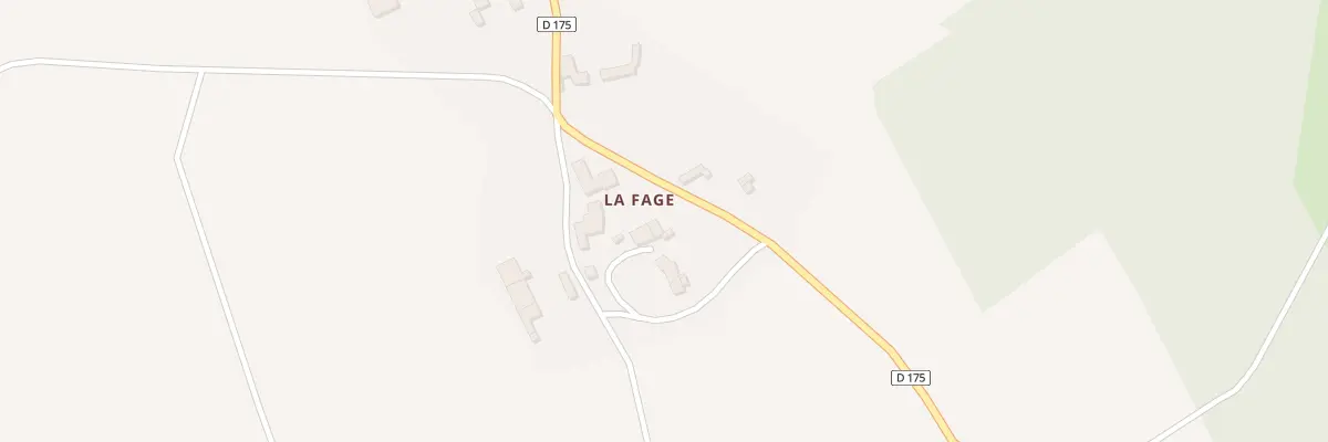 Plan du 5056 La Fage à Lubilhac