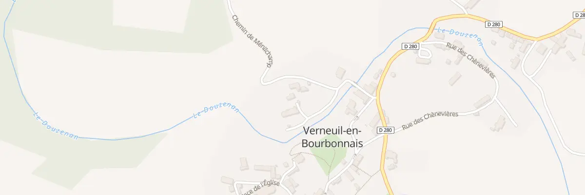 Plan du 3 Chem des Rocs à Verneuil-en-Bourbonnais