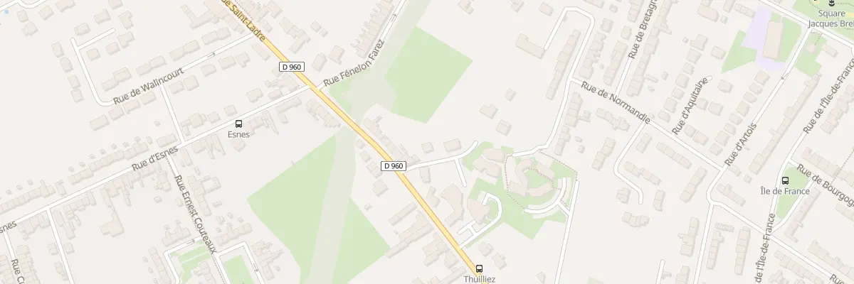 Plan du 235B Rue Saint-ladre à Cambrai