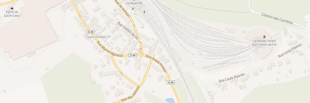 Plan du 1C Rue André Pineau à Longueville