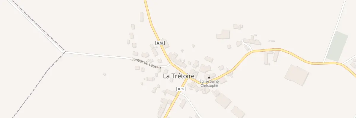 Plan du 5033 La Tretoire à La Trétoire