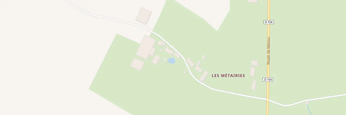 Plan du 3 Rue des Métairies à Saint-Malo-en-Donziois