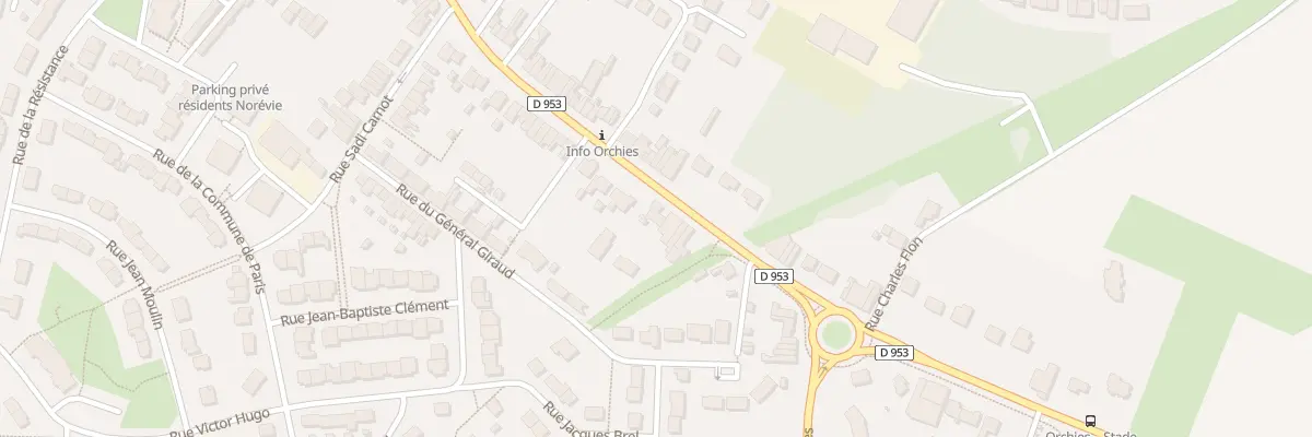 Plan du 102 Rue Claude Jean à Orchies