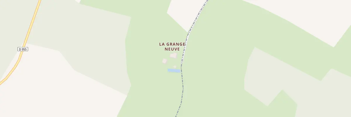 Plan du 170 La Grange Neuve à Fontaines