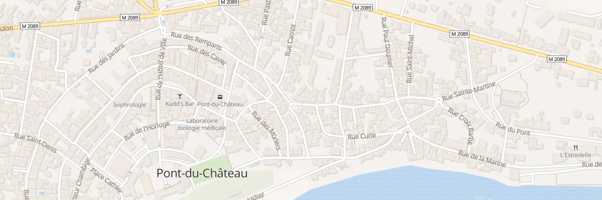 Plan du 3 Rue Sainte-Martine à Pont-du-Château