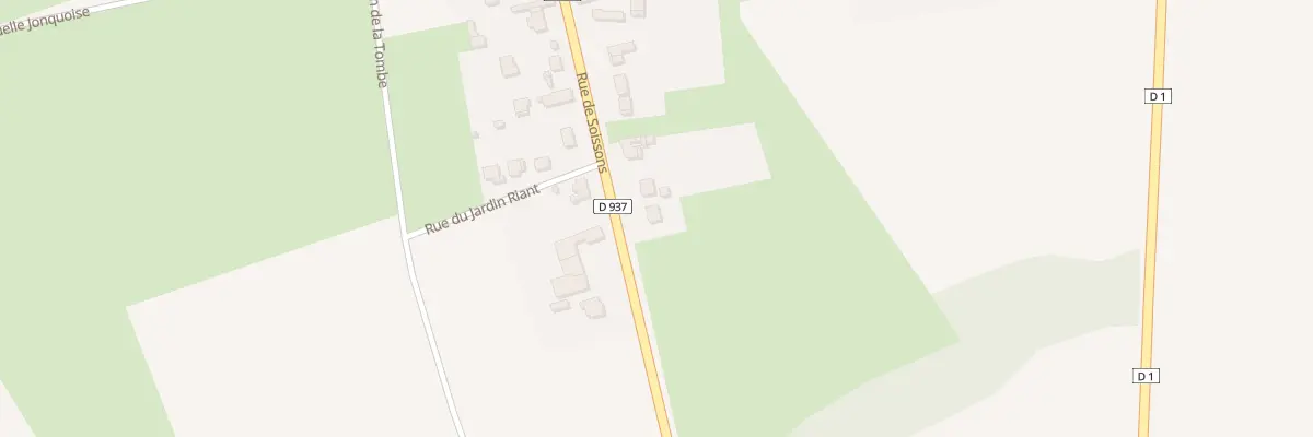 Plan du 57 Rue de Soissons à Pierremande