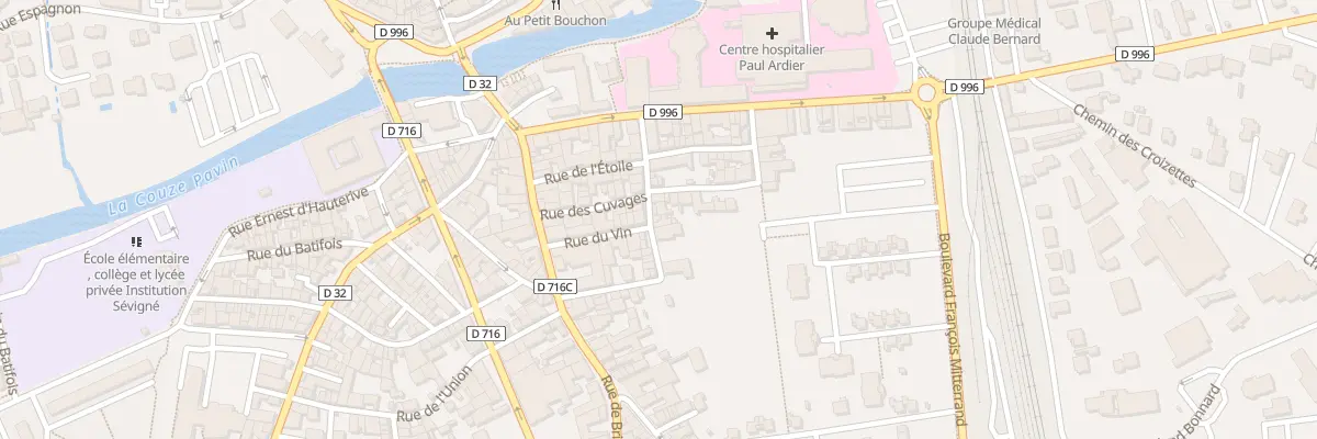Plan du 15 Rue des Capucins à Issoire