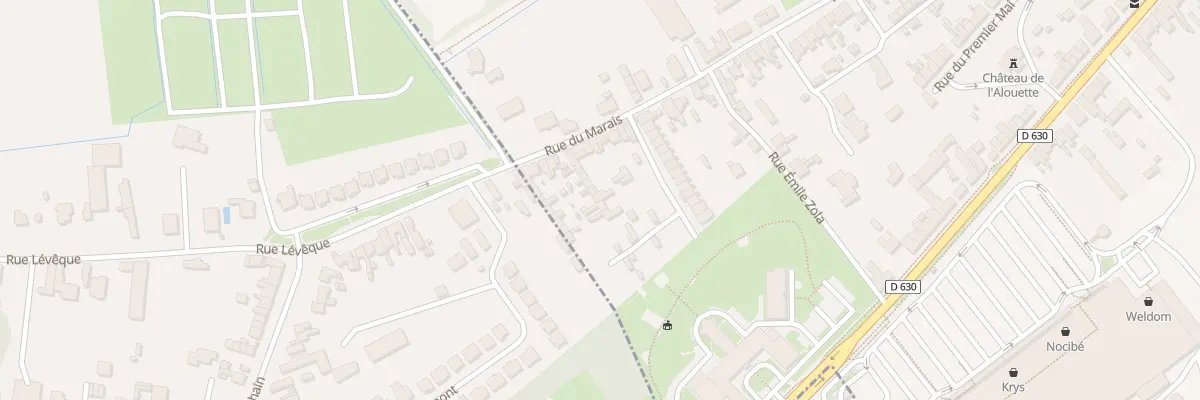 Plan du 18 Rue du Marais à Escaudœuvres