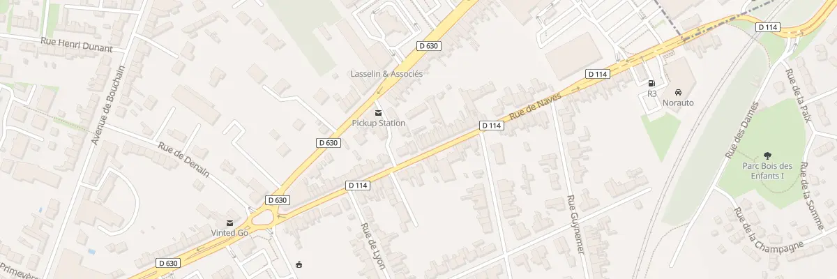 Plan du 29 Rue de Naves à Cambrai