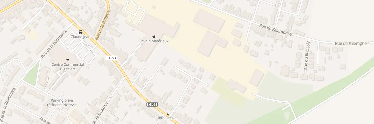 Plan du 24 Rue Georges Brassens à Orchies