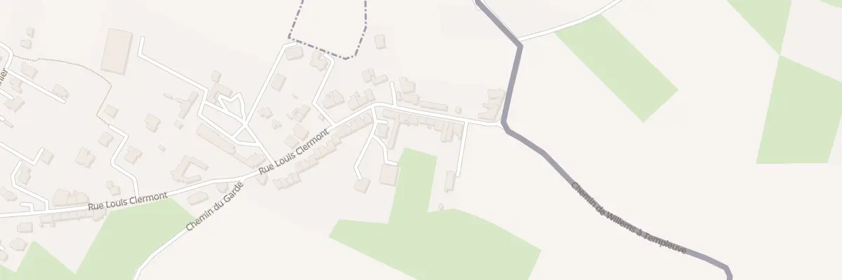 Plan du 100 Rue Louis Clermont à Willems