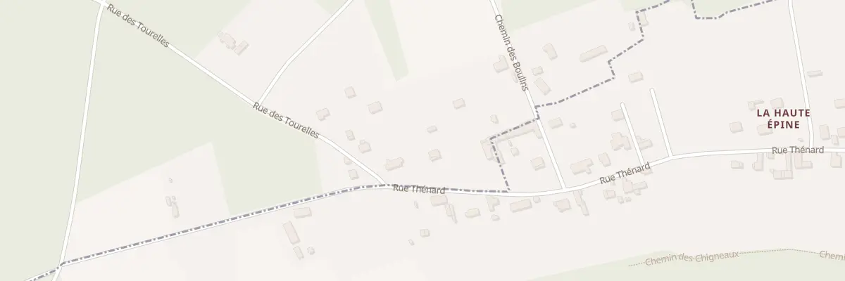 Plan du 84 Les Boulins à Rousson
