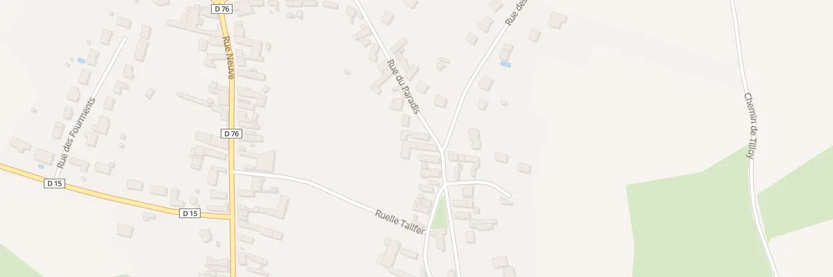 Plan du 25 Rue de Paradis à Crèvecœur-sur-l’Escaut
