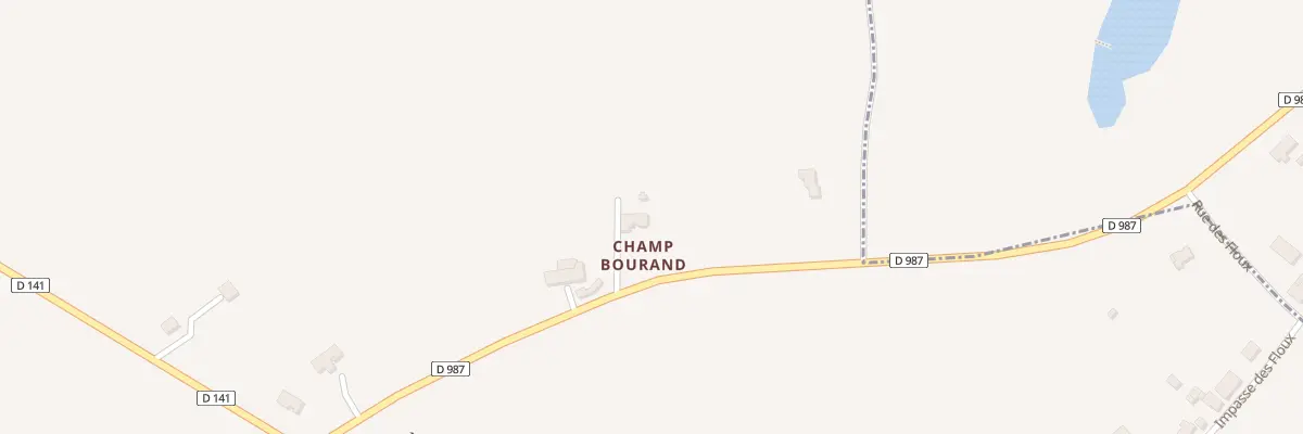 Plan du 5084 Champ Bourand à Montord