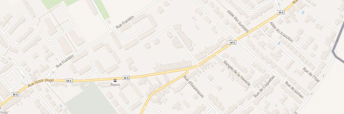 Plan du 95 Rue Victor Hugo à Leers