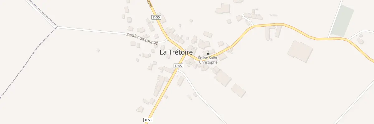 Plan du 2 La Tretoire à La Trétoire