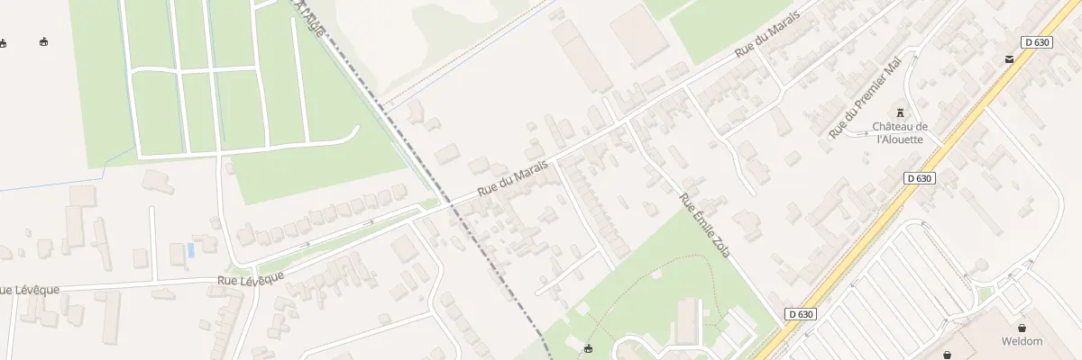 Plan du 40 Rue du Marais à Escaudœuvres