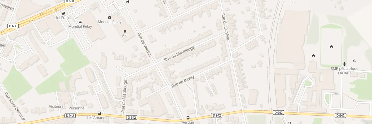 Plan du 44 Rue de Maubeuge à Cambrai