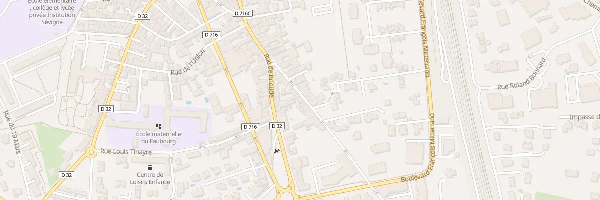 Plan du 24 Rue de Lavaur à Issoire