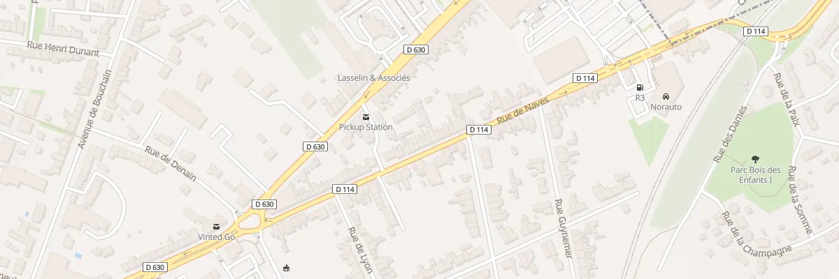 Plan du 35 Rue de Naves à Cambrai