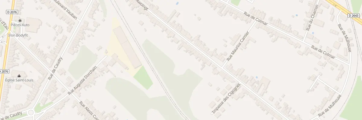 Plan du 62 Rue d’Awoingt à Cambrai