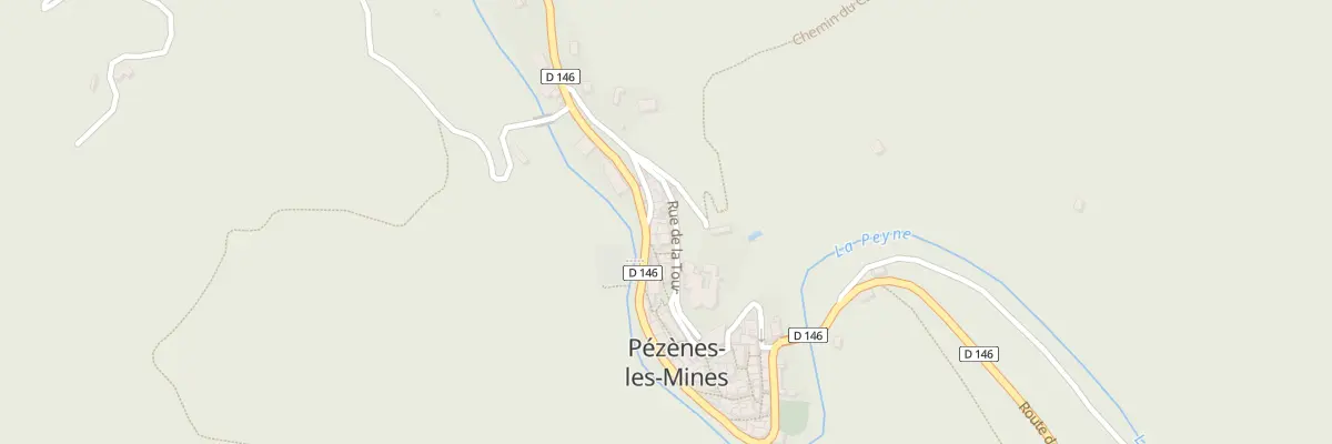 Plan du 5082 Le Village à Pézènes-les-Mines