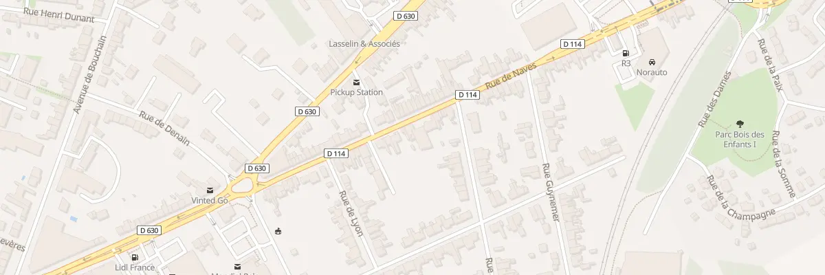 Plan du 46 Rue de Naves à Cambrai