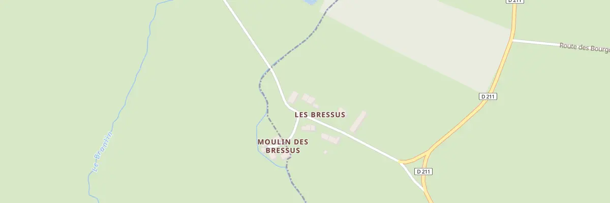 Plan du 10 Les Bressus à Saints-en-Puisaye