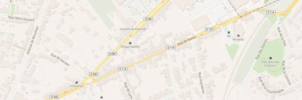 Plan du 37 Rue de Naves à Cambrai