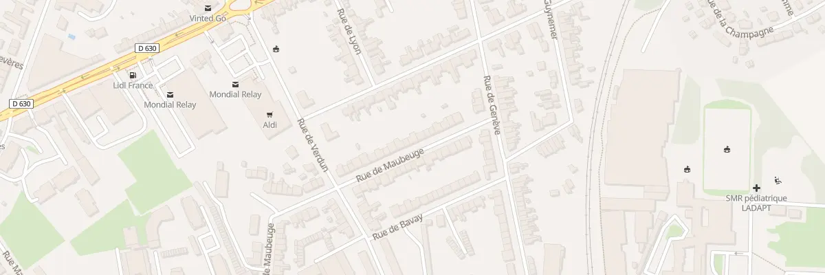 Plan du 71 Rue de Maubeuge à Cambrai