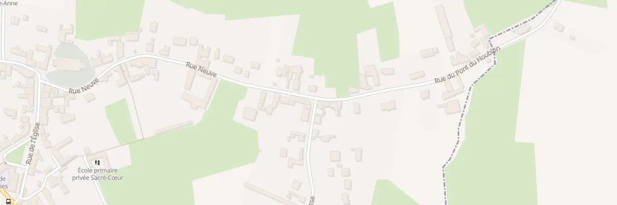 Plan du 416 Rue Neuve à Bouvignies