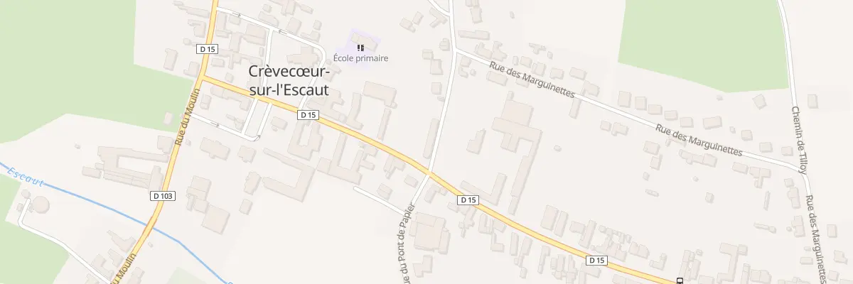 Plan du 9 Rue des Liniers à Crèvecœur-sur-l’Escaut