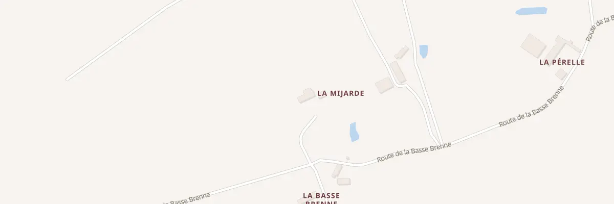 Plan du 1 Imp De La Mijarde à Meillard