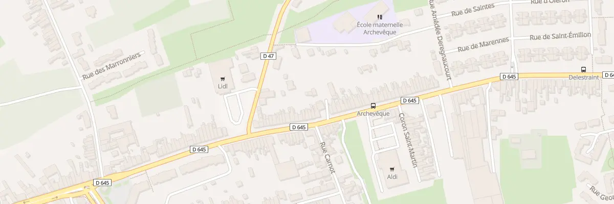 Plan du 87 Rue du General Delestraint à Aniche