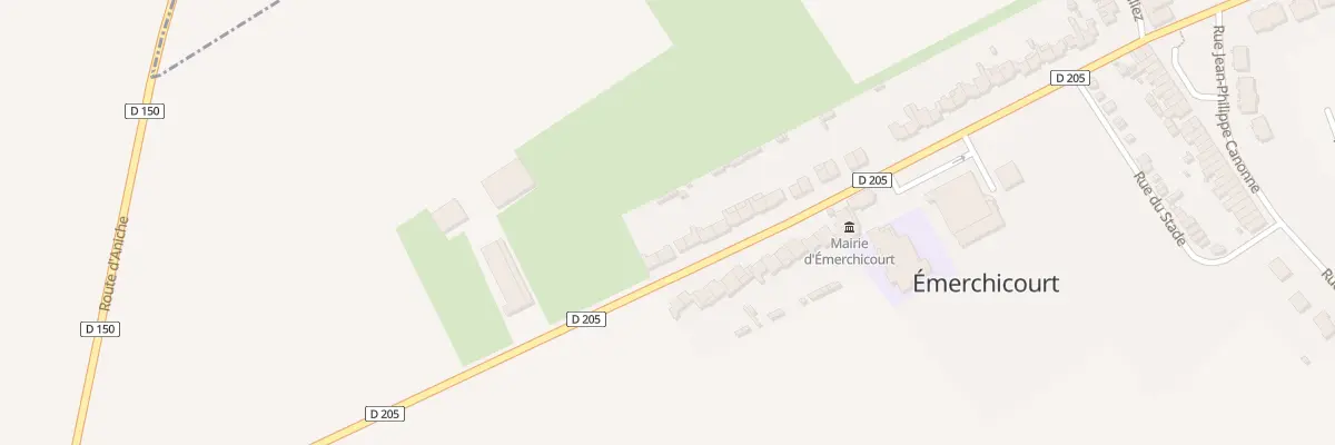 Plan du 60 Rue Pablo Picasso à Émerchicourt