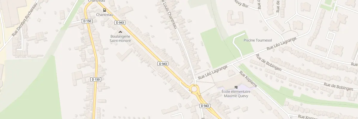 Plan du 69 Bd Drion à Aniche