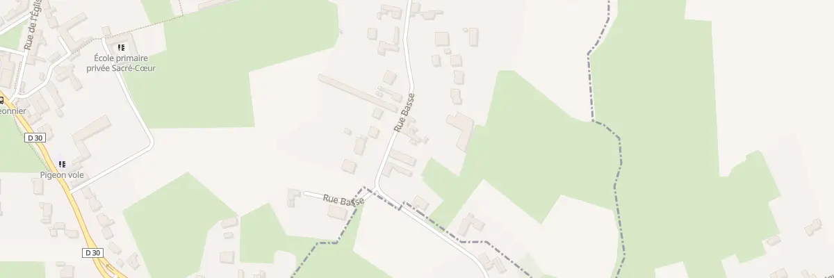 Plan du 187 Rue Basse à Bouvignies